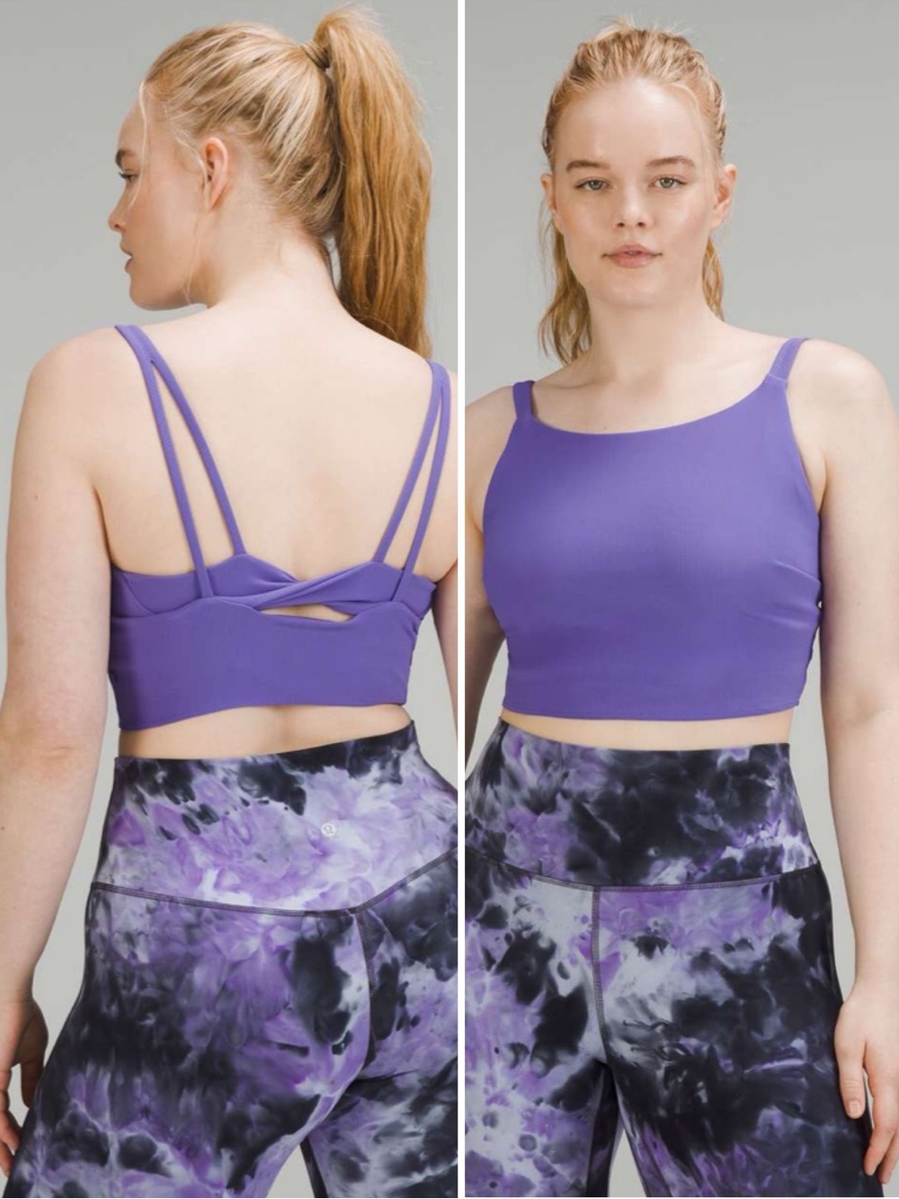 Lululemon Ribbed Back-Twist Yoga Bra Light Support, C/D Cup